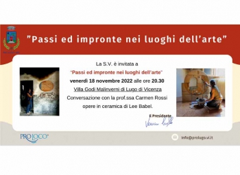 invitata „Passi ed impronte nei luoghi dell`arte“